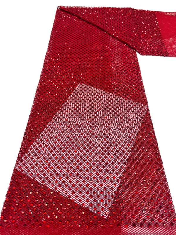 Shiny bridal tulle lace with heavy beads and pearls luxury crystal sequins lace for wedding dress