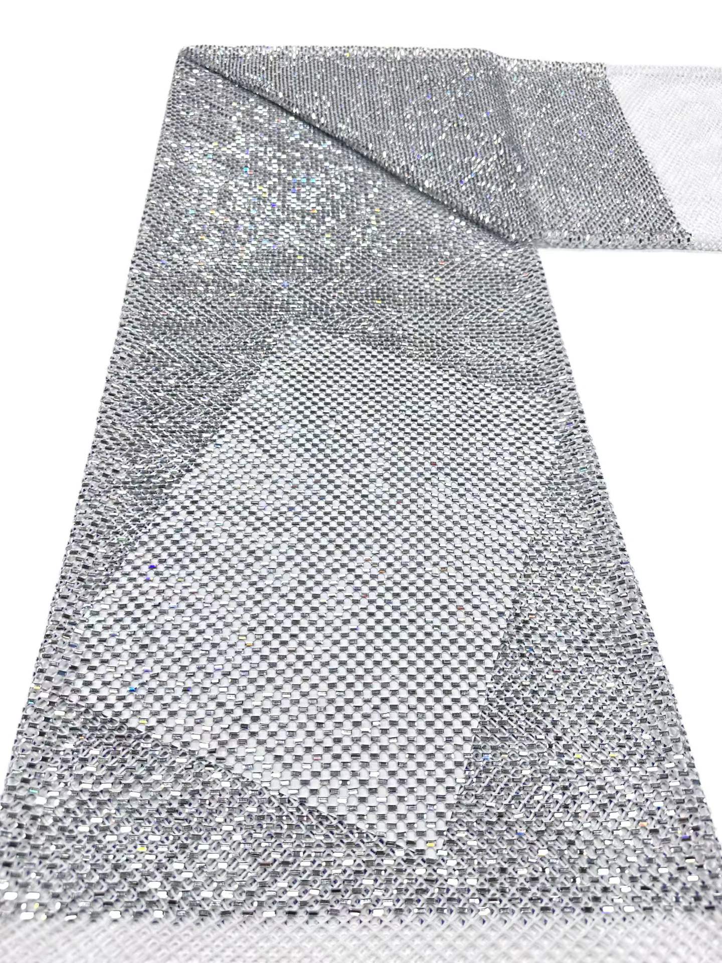 Affordable high quality lace fabric with beads pearls and sequins wedding dress lace fabric