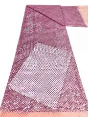 Affordable high quality lace fabric with beads pearls and sequins wedding dress lace fabric