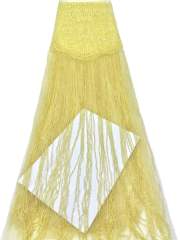 Affordable high quality lace fabric with beads pearls and sequins wedding dress lace fabric