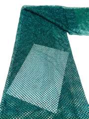 Affordable high quality lace fabric with beads pearls and sequins wedding dress lace fabric