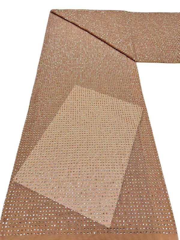 Affordable high quality lace fabric with beads pearls and sequins wedding dress lace fabric