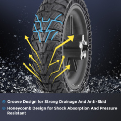 Electric Scooter Parts Accessories Honeycomb Solid Tire for Xiaomi M365/Kugoo 8.5 Inch Tubeless Wheel Replacement E Scooter Tire