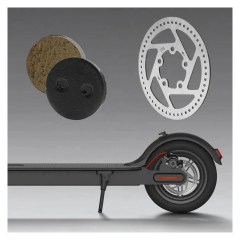 Plaquettes de frein plaques de Friction de roue arrière pour XIAOMI M365 Scooter électrique plaquettes semi-métalliques pièces de rechange de planche à roulettes