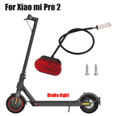 Luz trasera de freno para patinete eléctrico Xiaomi M365 Pro2, luz trasera de advertencia impermeable