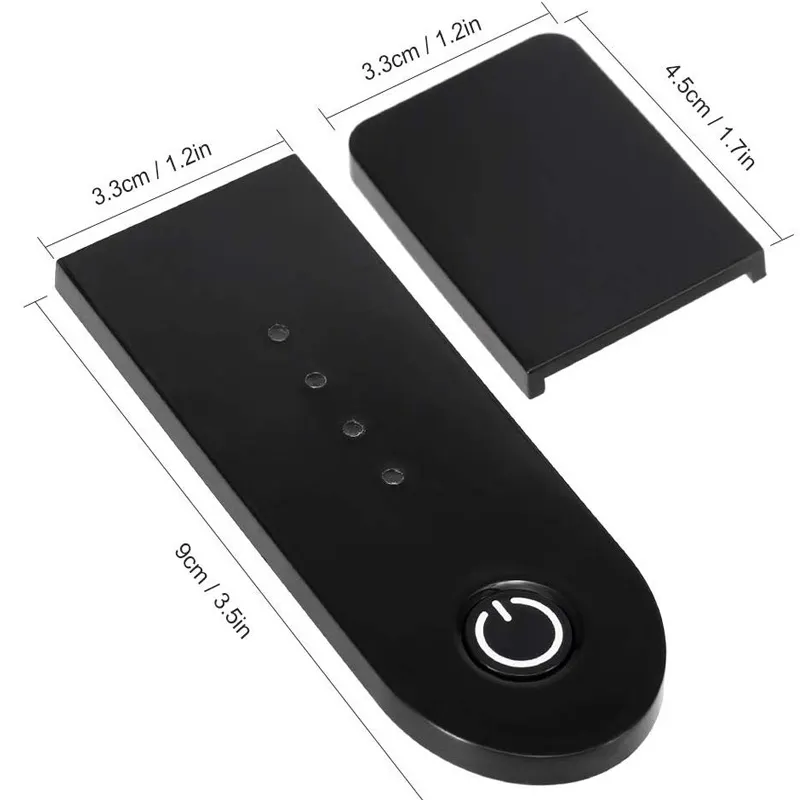 Cubierta de pantalla de protección de seguridad duradera para xiaomi scooter m365 piezas de repuesto cubierta del tablero del controlador