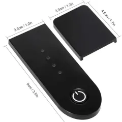 Cubierta de pantalla de protección de seguridad duradera para xiaomi scooter m365 piezas de repuesto cubierta del tablero del controlador