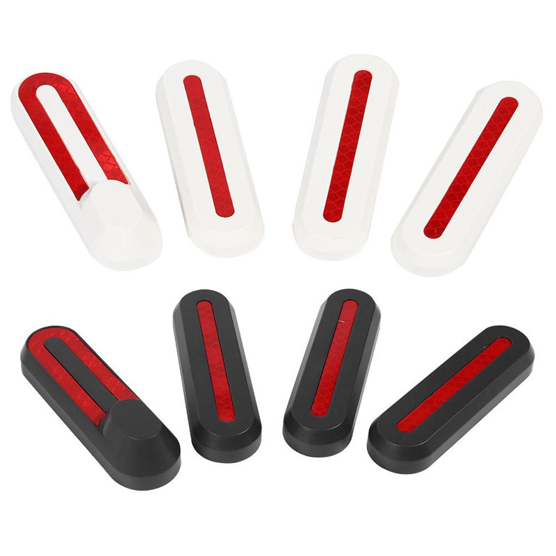 4 pièces plaque de protection avec contre-curseur pour Xiaomi M365 Scooter électrique avant roue arrière accessoires de protection
