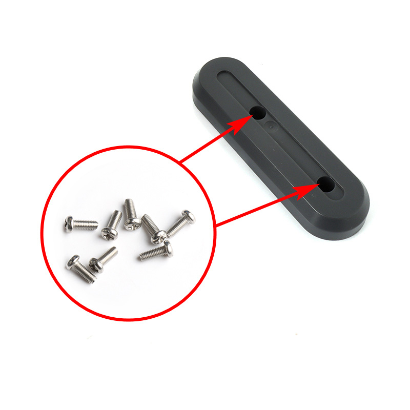 4 pièces plaque de protection avec contre-curseur pour Xiaomi M365 Scooter électrique avant roue arrière accessoires de protection