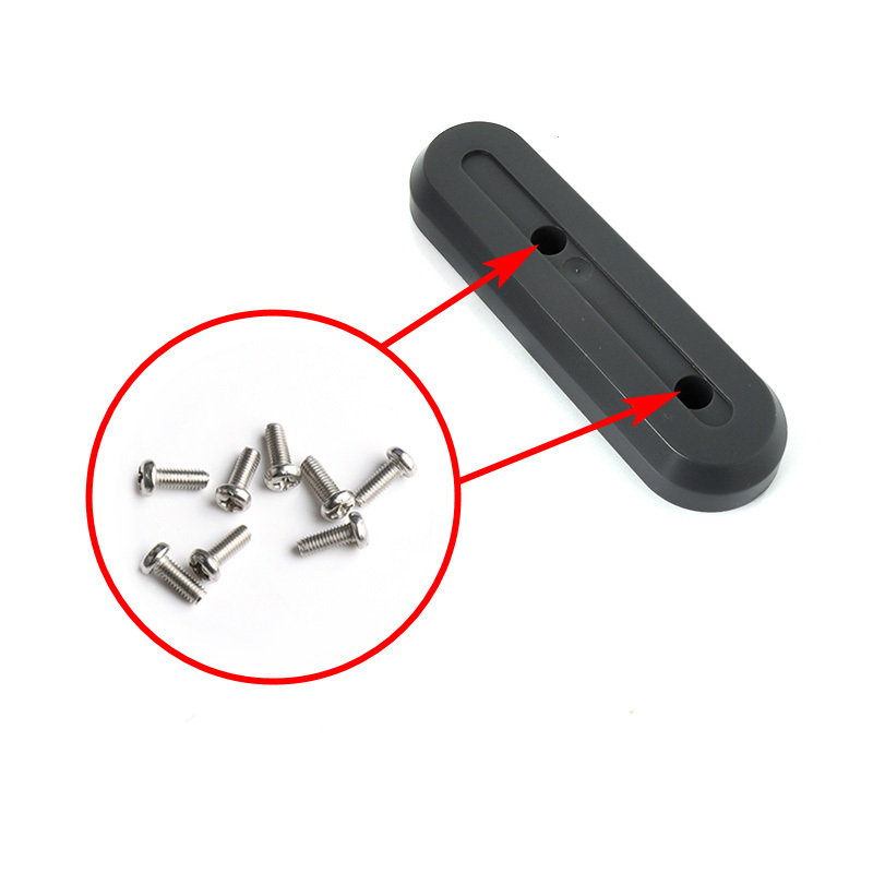 4 pièces plaque de protection avec contre-curseur pour Xiaomi M365 Scooter électrique avant roue arrière accessoires de protection