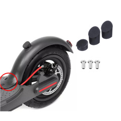 Tapón de silicona para tornillo de guardabarros trasero para scooters eléctricos xiaomi M365 y otros scooters eléctricos