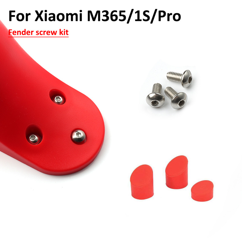 Tapón de silicona para tornillo de guardabarros trasero para scooters eléctricos xiaomi M365 y otros scooters eléctricos