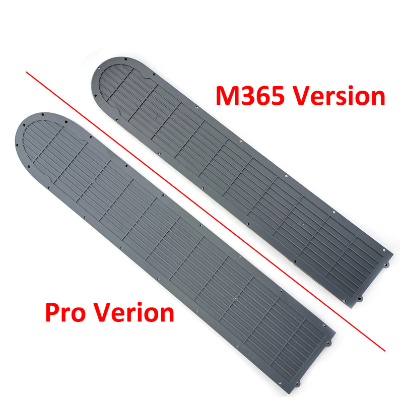 Cubierta de batería inferior de patinete eléctrico de repuesto de protección de placa inferior de plástico para piezas de patinete eléctrico Xiaomi M365 Pro