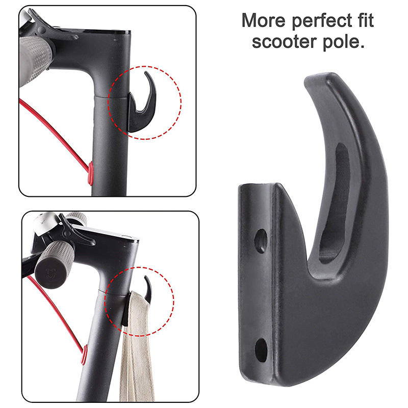 Durable Xiaomi M365 Scooter Gancho Gancho de suspensión frontal para accesorios de bolsa