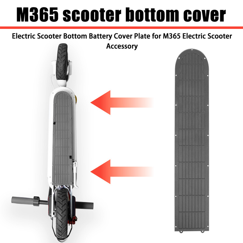 Tablero de cubierta inferior de plástico para Xiaomi M365 Scooter Eléctrico cubierta protectora inferior accesorios de repuesto
