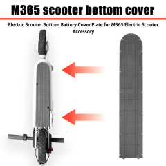 Tablero de cubierta inferior de plástico para Xiaomi M365 Scooter Eléctrico cubierta protectora inferior accesorios de repuesto