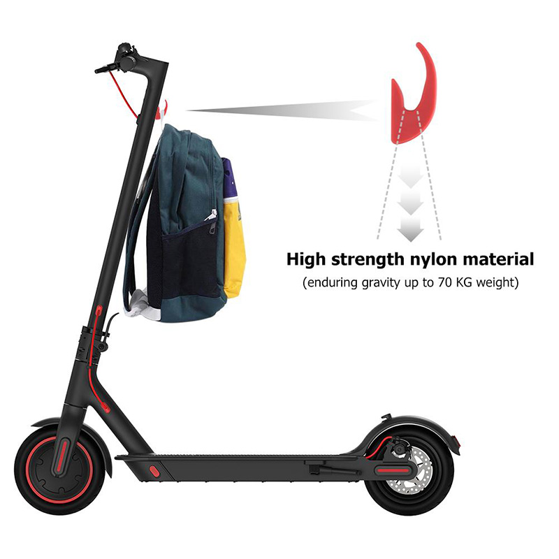 Durable Xiaomi M365 Scooter Gancho Gancho de suspensión frontal para accesorios de bolsa