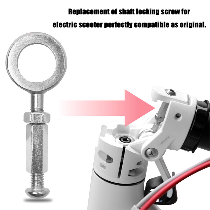 Tornillo de bloqueo del eje para Xiaomi M365 Scooter Eléctrico accesorios de repuesto duraderos