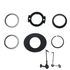 Xiaomi M365/Pro pièces de Scooter électrique accessoires bol de fourche avant ensemble de roulements de direction rotatifs entretoises de rondelle de roulement 6 pièces