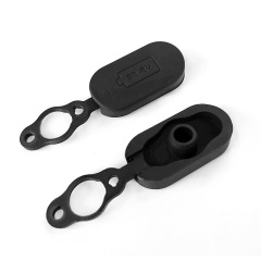 Puerto de carga Tapón de goma antipolvo para scooter eléctrico Xiaomi M365