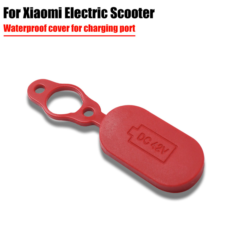 Puerto de carga Tapón de goma antipolvo para scooter eléctrico Xiaomi M365