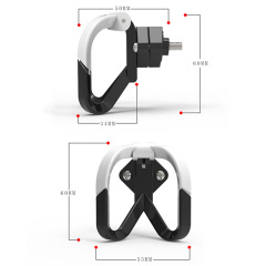 Multifunktions-Doppelhaken für Xiaomi M365 Elektroroller Tascchen Aufhänger Metallhaken Zubehör