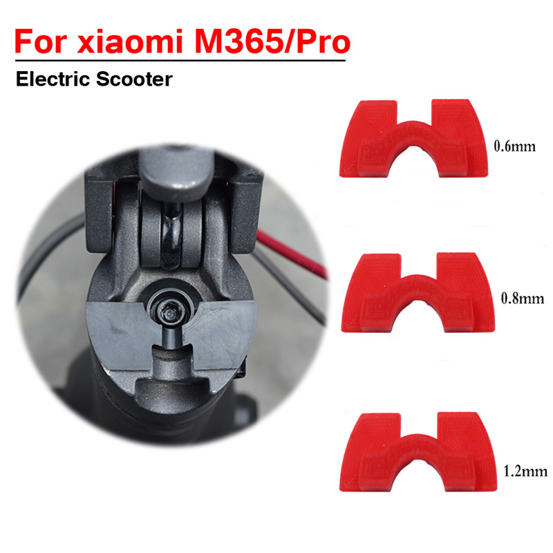 Amortiguador de vibraciones para Xiaomi M365 3 unids/set Scooter Eléctrico amortiguador de vibraciones almohadilla de amortiguación 0,6mm 0,8mm 1,2mm Kit