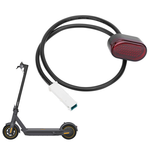 Luz traseira para scooter elétrico MAX G30 Lâmpada de advertência LED Luz traseira Peças de reposição Acessórios