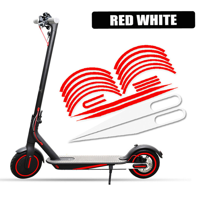Autocollants de pneus adaptés au scooter électrique Xiaomi m365 /Pro /Pro2