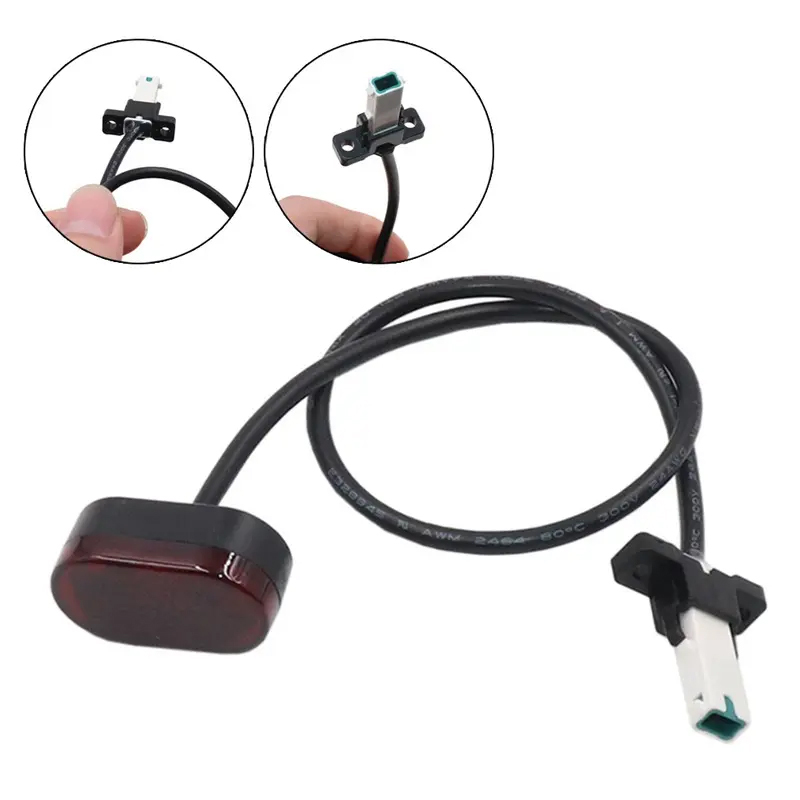 Tarjeta de línea de lámpara trasera para Xiao M365/ Pro/ 1S/ Pro2, accesorios para patinete eléctrico, piezas de repuesto para reparación
