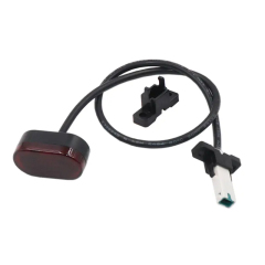 Tarjeta de línea de lámpara trasera para Xiao M365/ Pro/ 1S/ Pro2, accesorios para patinete eléctrico, piezas de repuesto para reparación