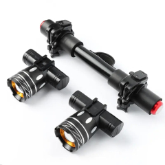 Faro delantero LED USB de venta rápida, faro recargable USB para Xiaomi m365 Ninebot, piezas de scooter eléctrico