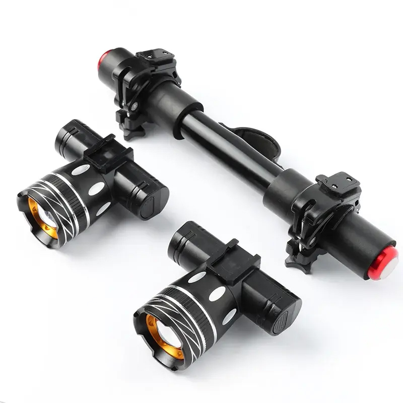 Faro delantero LED USB de venta rápida, faro recargable USB para Xiaomi m365 Ninebot, piezas de scooter eléctrico