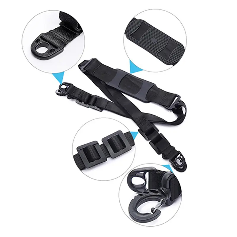 Dernière mode ceinture de transport d'épaule de planche de Surf rembourrée antidérapante pour accessoires de Scooter électrique sangle de vélo pliante