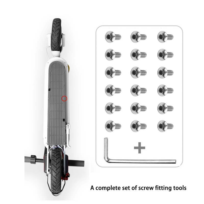 18 vis de base de batterie adaptées au scooter électrique Xiaomi M365 / Pro