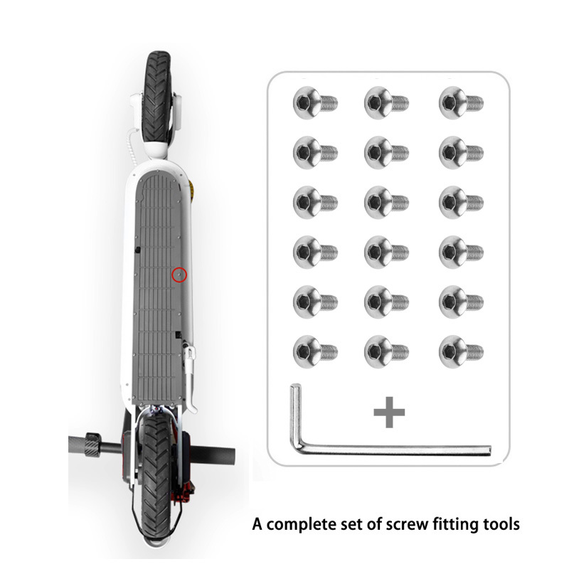 18 vis de base de batterie adaptées au scooter électrique Xiaomi M365 / Pro