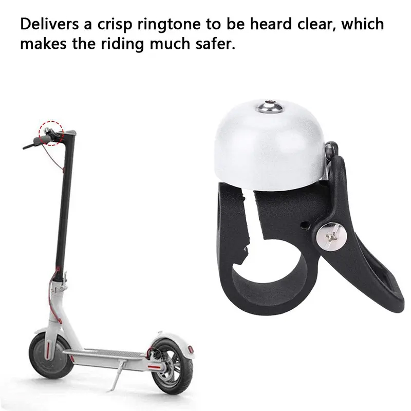 Campana de Metal para patinete, para Xiaomi M365, patinete eléctrico, sirena ruidosa, campanas para patinete infantil