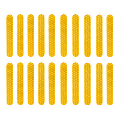Pegatina reflectante para Ninebot Max G30 M365 Kickscooter, pegatinas de advertencia para patinete eléctrico, accesorios
