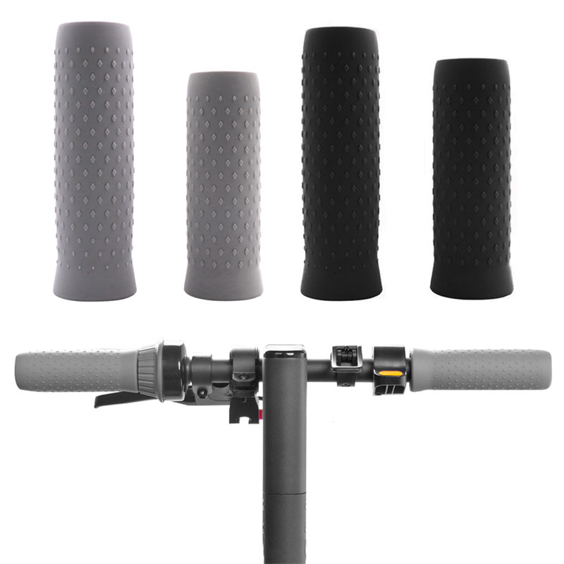 Housse de guidon en Silicone souple pour Scooter électrique 2 pièces pour accessoires NINEBOT MAX G30