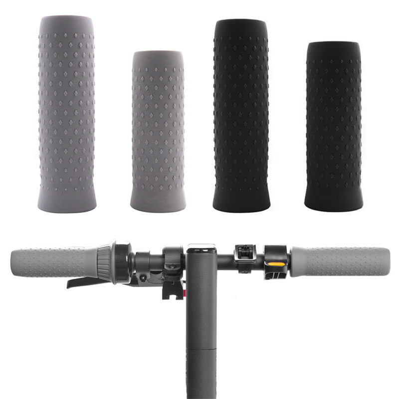 Housse de guidon en Silicone souple pour Scooter électrique 2 pièces pour accessoires NINEBOT MAX G30