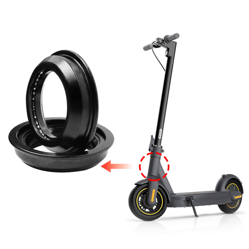 Bol de roulement de Tube de fourche avant pour Ninebot Max G30 pièces de Scooter électrique 1 ensemble accessoires rotatifs de bol de roulement de Tube de fourche avant