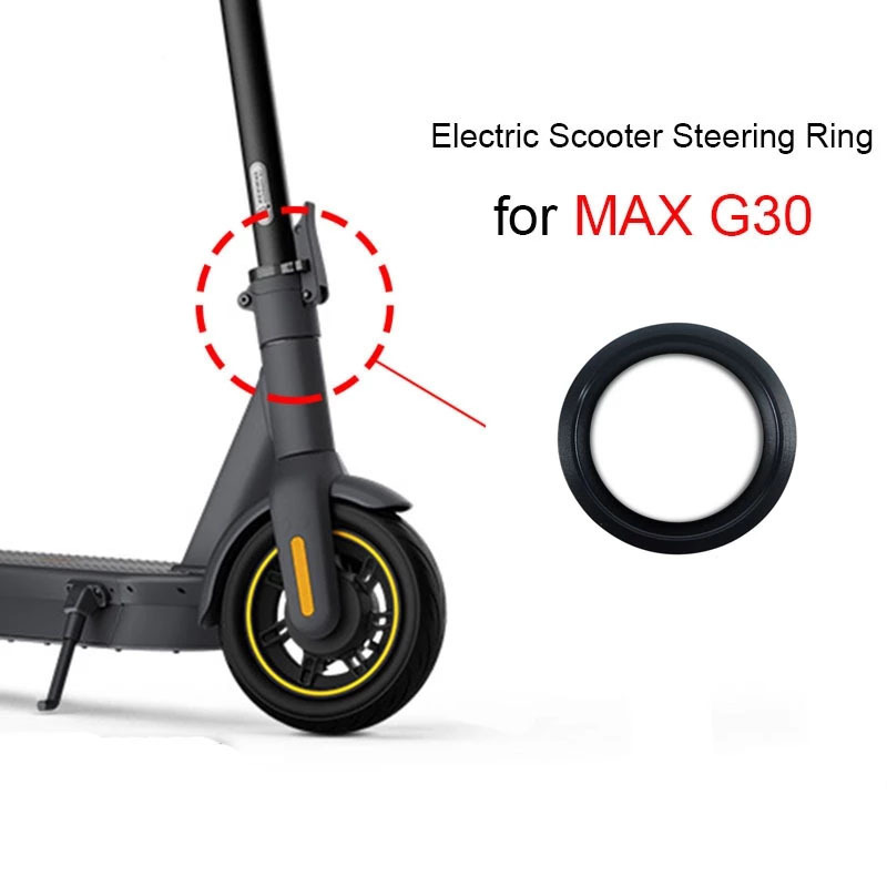 Bol de roulement de Tube de fourche avant pour Ninebot Max G30 pièces de Scooter électrique 1 ensemble accessoires rotatifs de bol de roulement de Tube de fourche avant