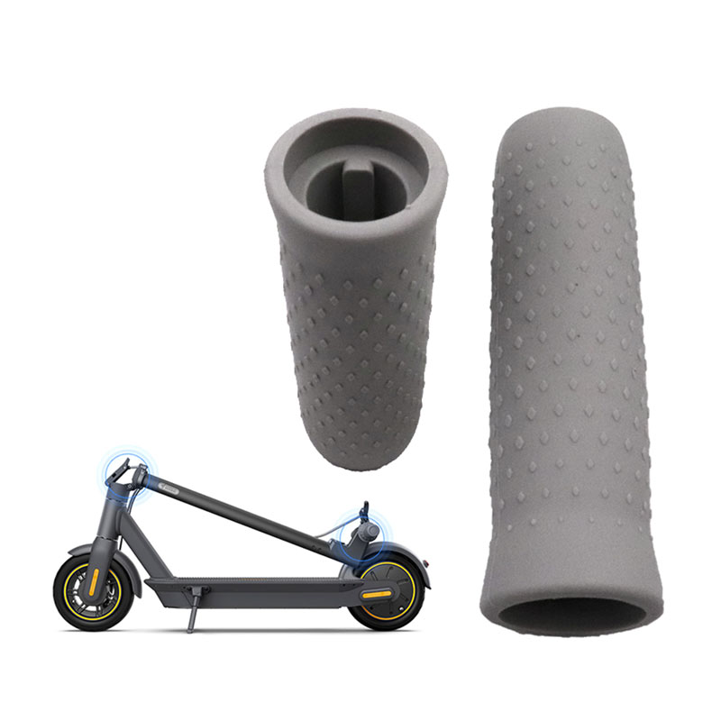 Housse de guidon en Silicone souple pour Scooter électrique 2 pièces pour accessoires NINEBOT MAX G30