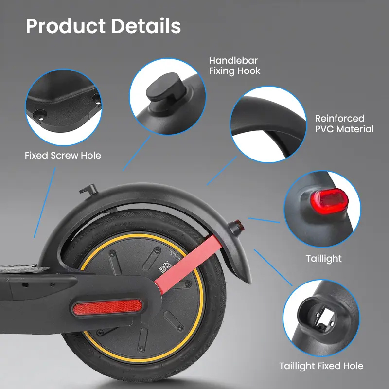 Замена переднего брызговика для Ninebot Max G30 Fendder Electric Scooter Parts