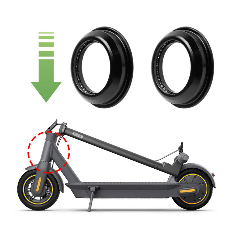Bol de roulement de Tube de fourche avant pour Ninebot Max G30 pièces de Scooter électrique 1 ensemble accessoires rotatifs de bol de roulement de Tube de fourche avant