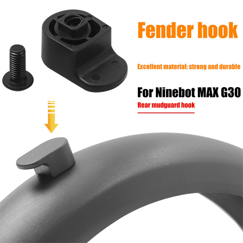Remplacement de crochet de garde-boue arrière de pièces générales de scooter électrique Ninebot Max G30 G30D