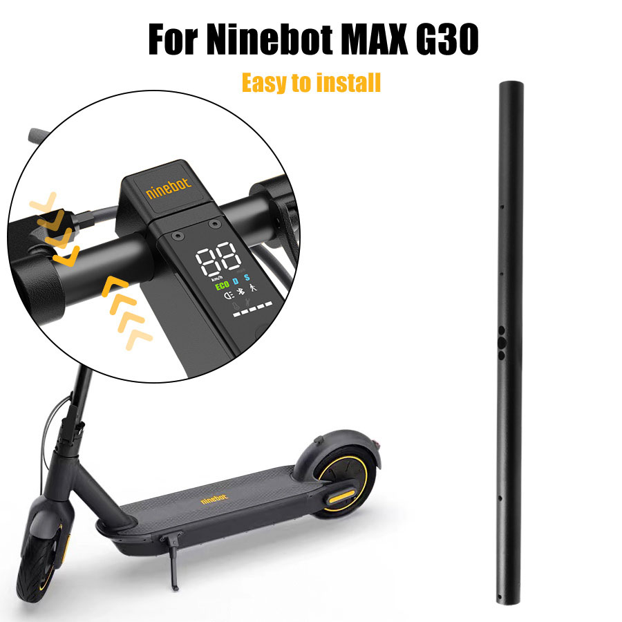 Pièce remplacée de barre de poignée d'alliage d'aluminium pour des accessoires de remplacement de planche à roulettes d'accessoire de Scooter électrique de Ninebot Max G30/G30D