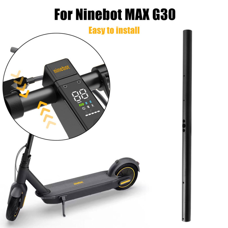 Pièce remplacée de barre de poignée d'alliage d'aluminium pour des accessoires de remplacement de planche à roulettes d'accessoire de Scooter électrique de Ninebot Max G30/G30D