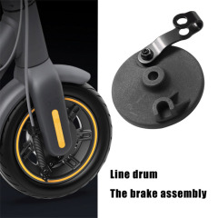 Frein à tambour avant pour pièces de rechange d'assemblage de plaquettes de frein de Scooter électrique Ninebot Max G30