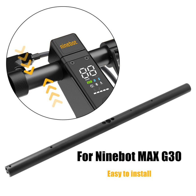 Pièce remplacée de barre de poignée d'alliage d'aluminium pour des accessoires de remplacement de planche à roulettes d'accessoire de Scooter électrique de Ninebot Max G30/G30D